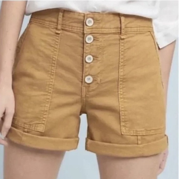 Anthropologie Pants - Anthropologie High Rise “The Wanderer” Shorts